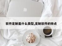 软件定制是什么类型,定制软件的特点